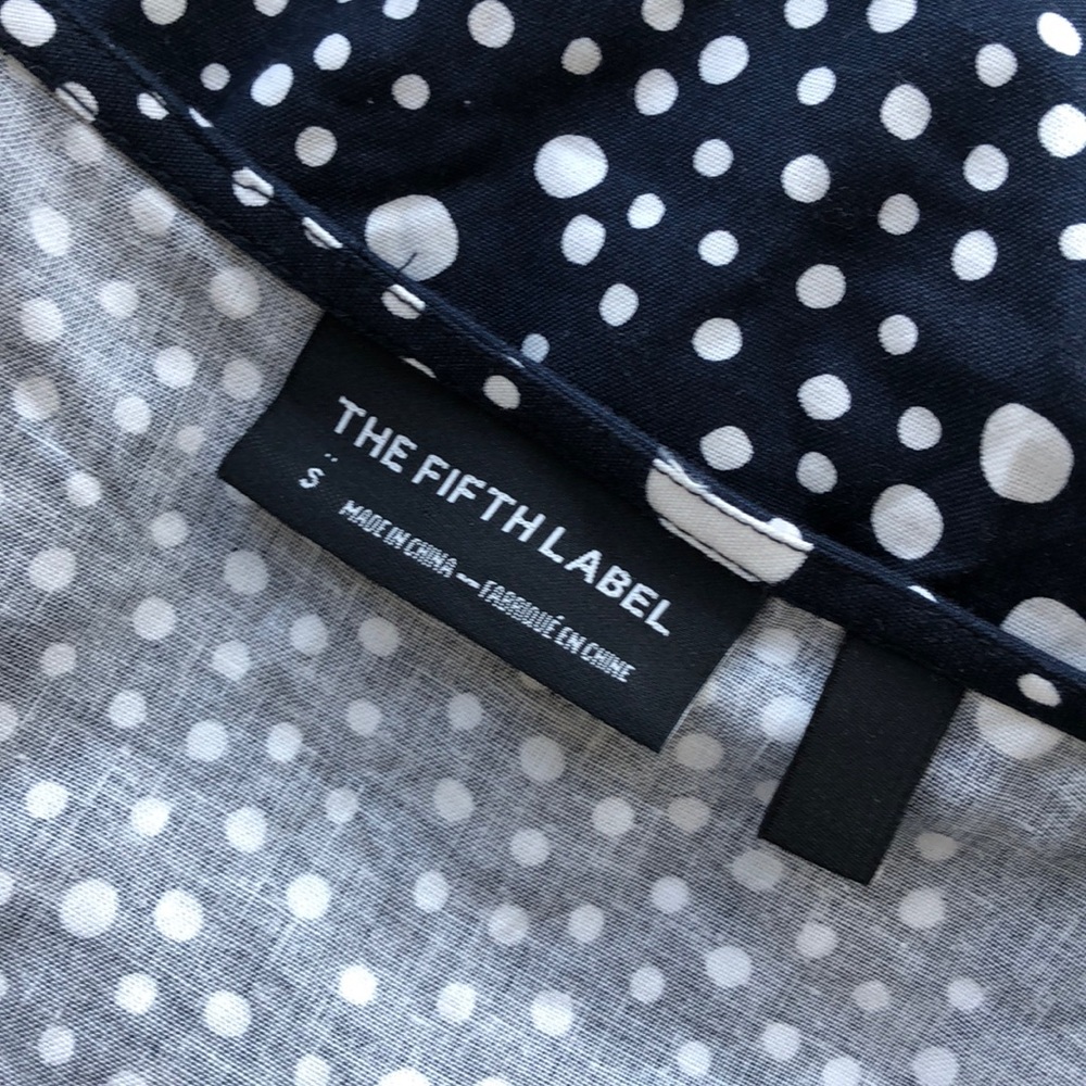 THE FIFTH LABEL tie front top